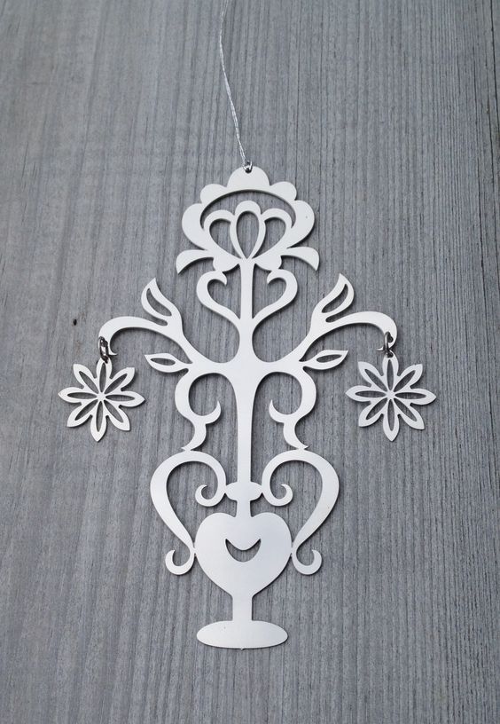 Dekoration "Blóm Lifsins" liten