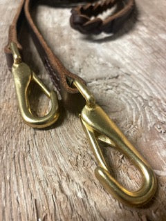 Tyglar Flätade ebony "Elite"