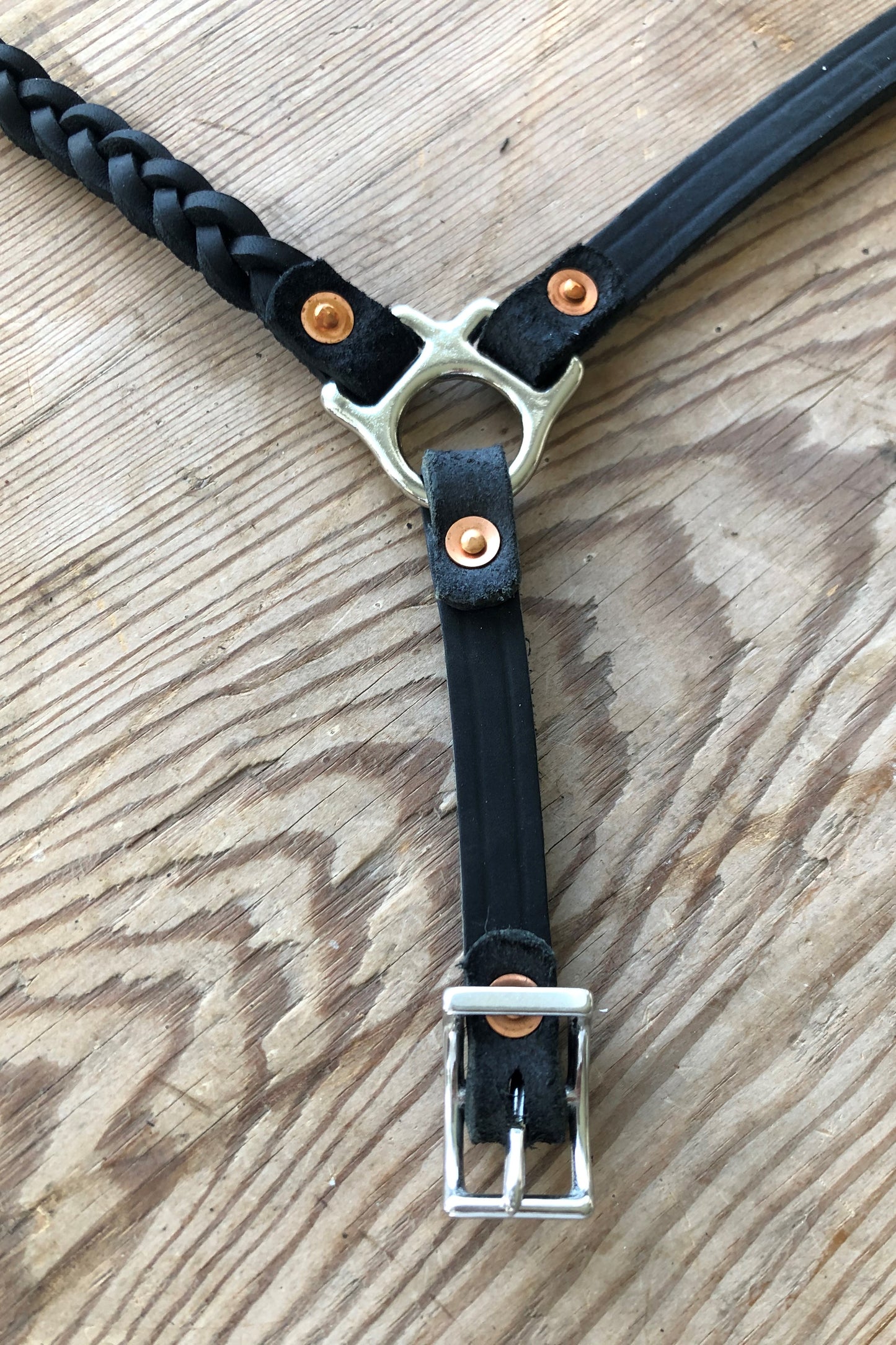 Remontgrimma Flätad svart "Elite"