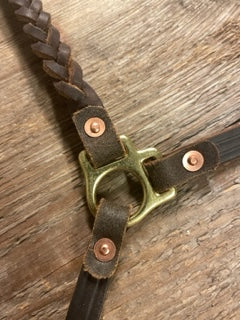 Remontgrimma Flätad ebony "Elite"