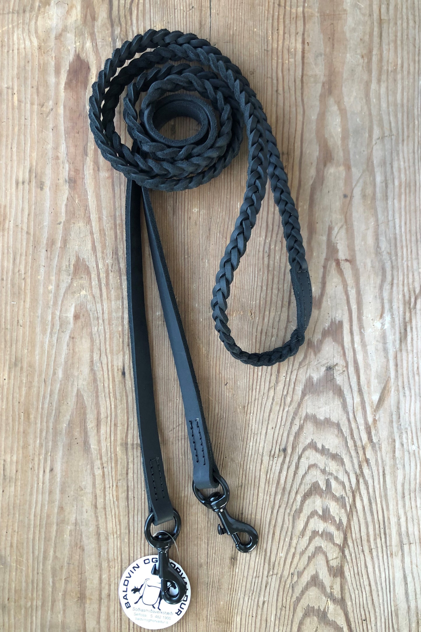 Tyglar Flätade svart "Elite"