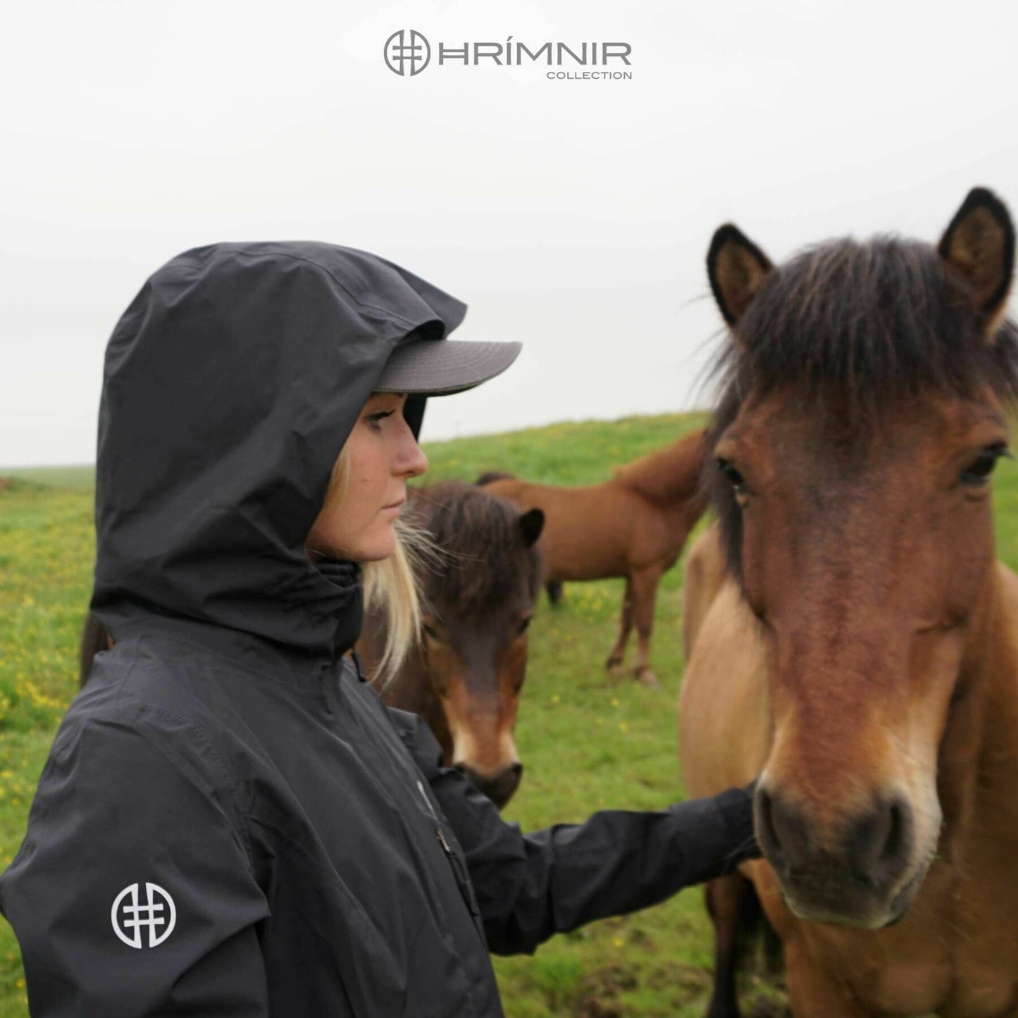 Hrimnir Regnjacka Hekla Women´s Svart