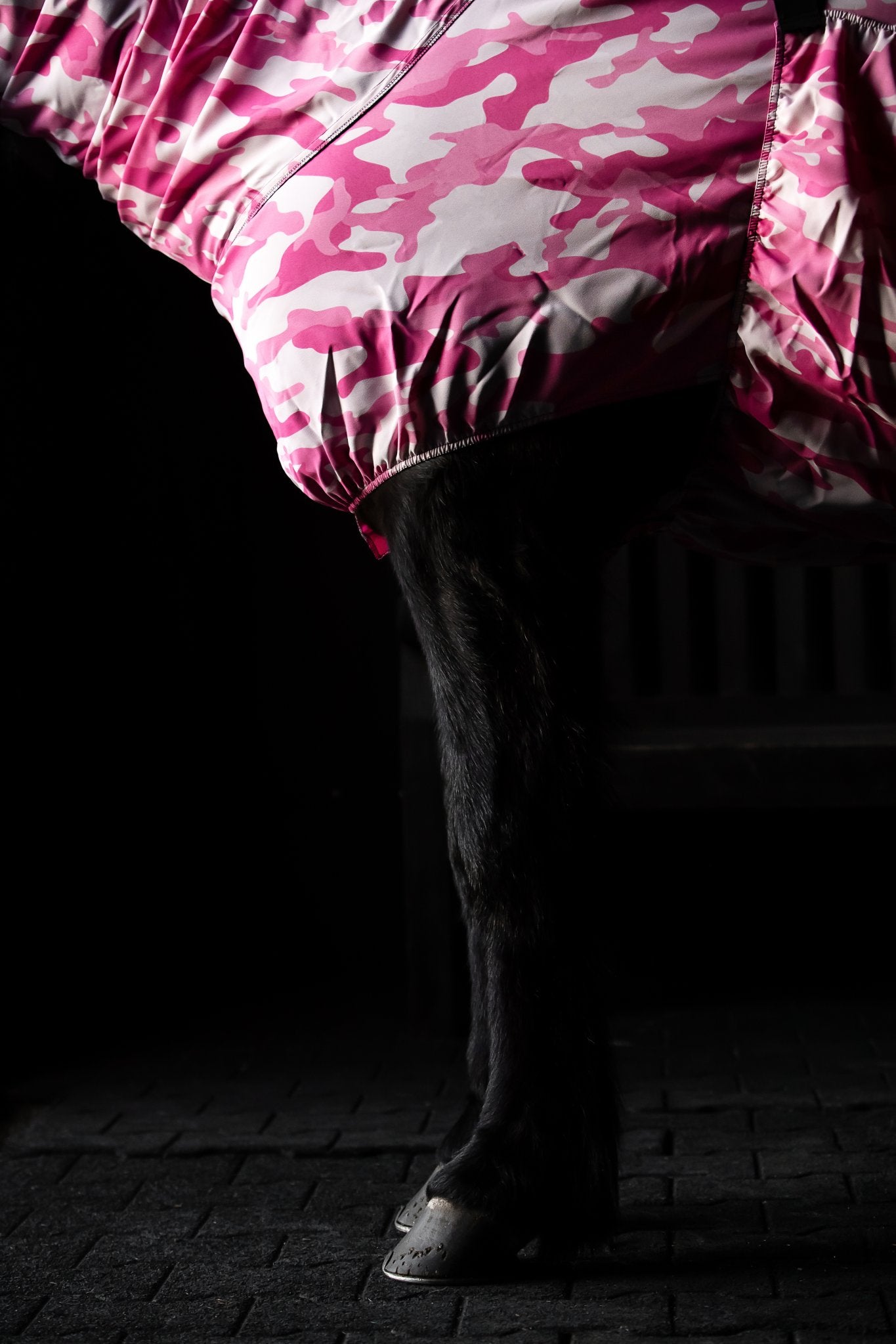 Eksemtäcke Top Reiter Camo Pink