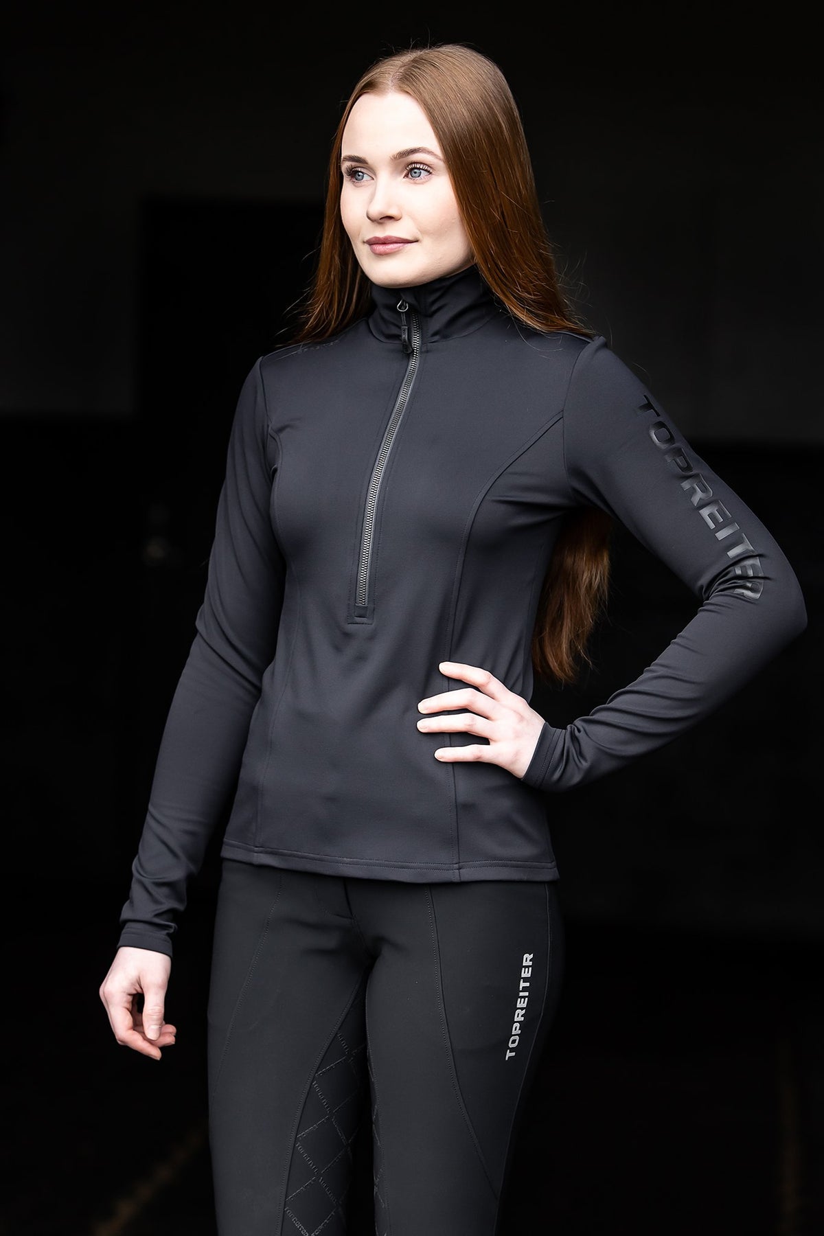 Ásdís Long Sleeve Riding Shirt (flossad insida)