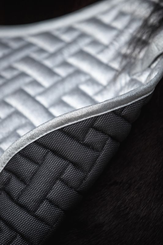 TR Saddlepad Glitrandi Silver