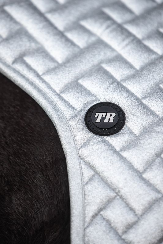 TR Saddlepad Glitrandi Silver