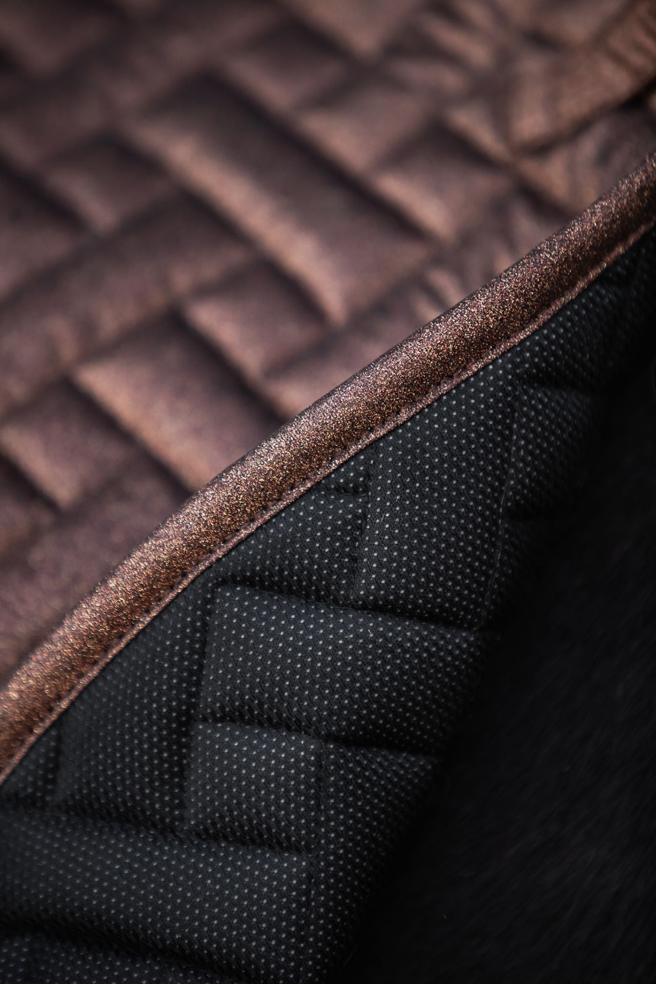 TR Saddlepad Glitrandi Copper